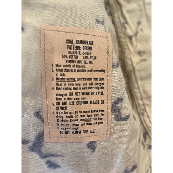 US Navy Desert Camo Combat Military Small Jacket Costume Pockets Uniform Hunting - Picture 3 of 7